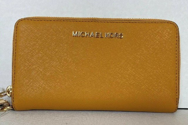 michael kors small wristlet wallet