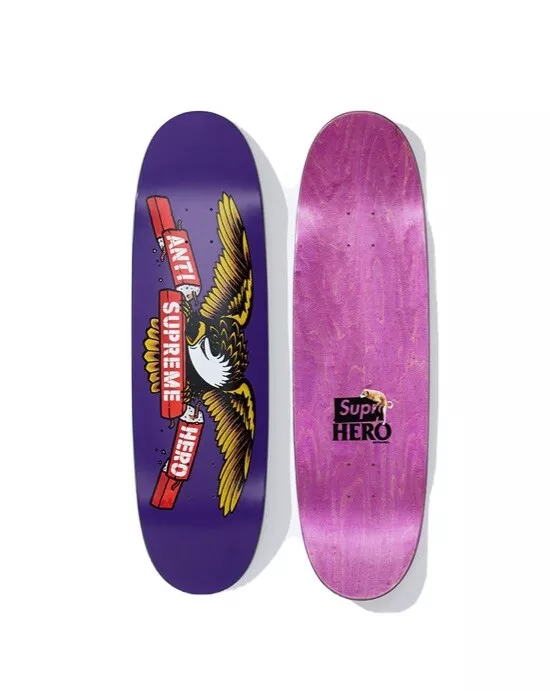 Supreme x Antihero   Curbs Skateboard Deck - 9.125