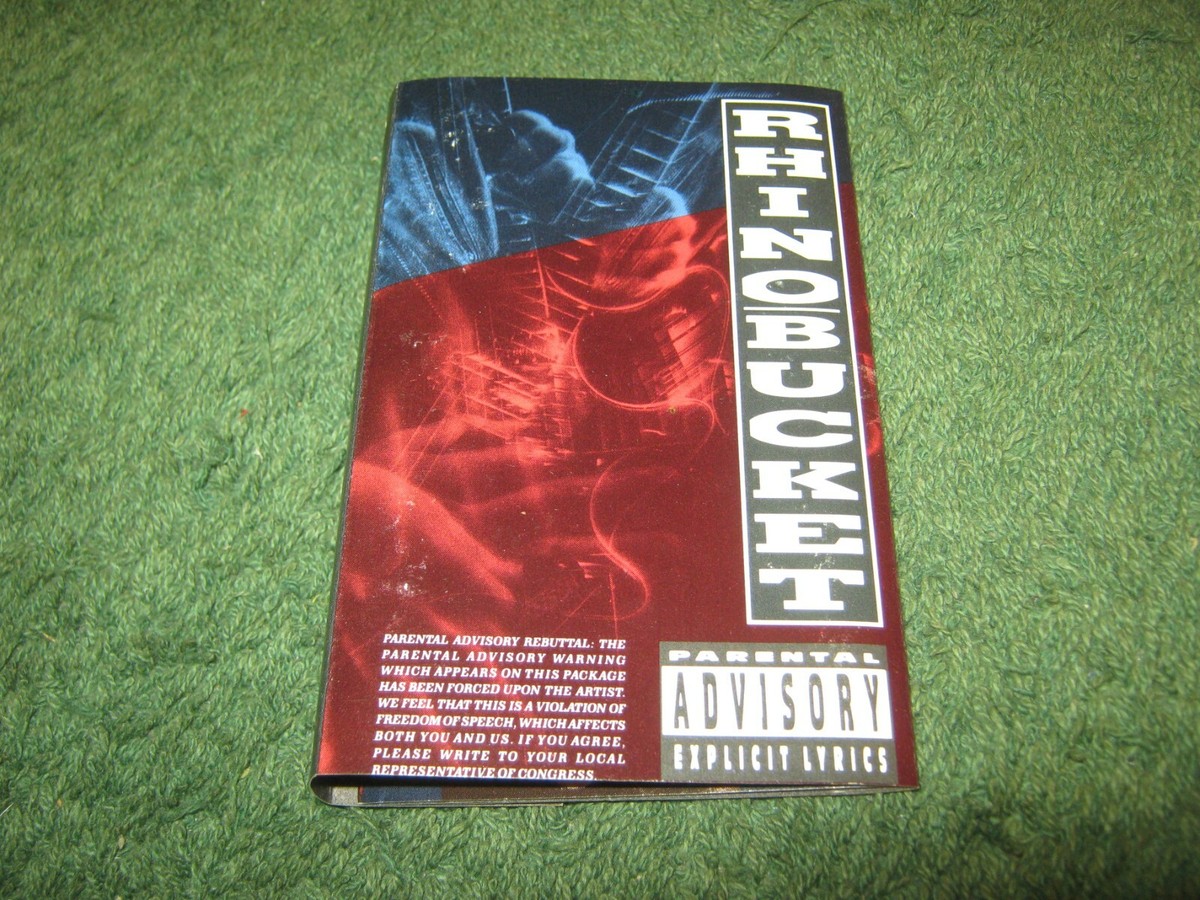 Rhino Bucket - S/T self titled (cassette) punch hole in insert | eBay
