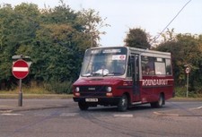 BUS PHOTO RH18 LONDON PHOTOGRAPH OF A ROUNDABOUT PICTURE IVECO MINIBUS C518DYM..