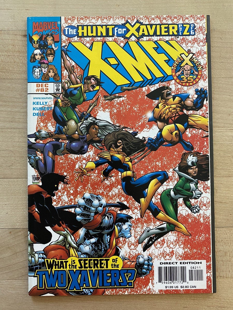 X-MEN #82 - THE HUNT FOR XAVIER! MARVEL COMICS, WOLVERINE, I