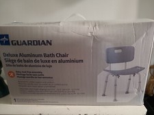 Guardian Deluxe Aluminum Bath Chair Brand New In a Box