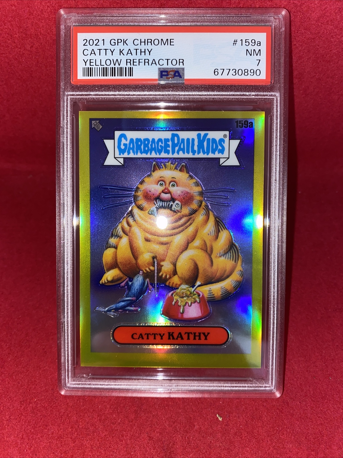Catty Kathy #159a Yellow Refractor