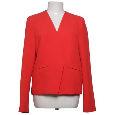 Mango Basics, Blazer, Größe: XL, Rot, Acetat/Elasthan/Polyester, Einfarbig #9r0