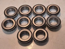 10 Quantity of Tapered Roller Bearing Cones L44643 | 1" Bore 15mm Thick (10 Qty)