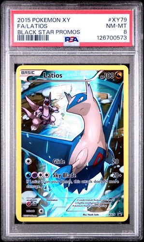 Latios graded PSA 8 for sale on eBay