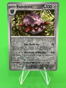 Pokemon Forretress Scarlet & Violet Destined Rivals Reverse Holo UC 140/182 NM!!