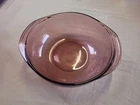 Vintage PYREX Cranberry 024 2Q - 2L Casserole Dish NO LID