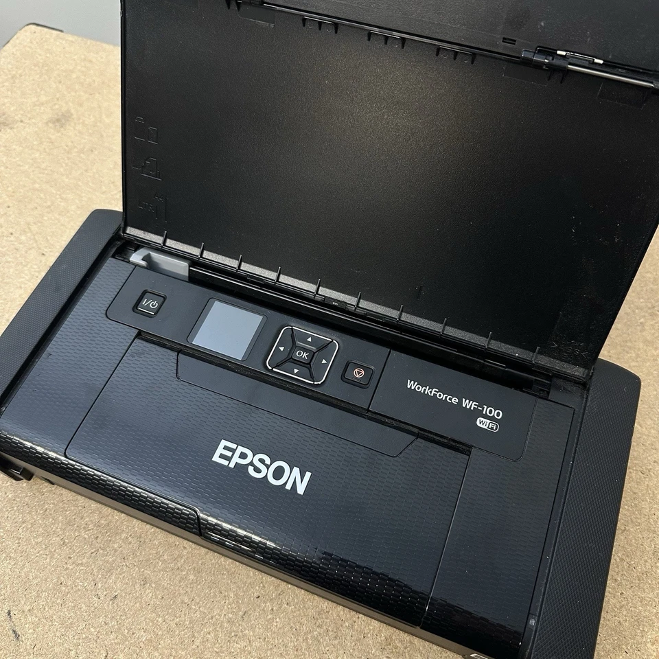 Epson WorkForce WF-100 Wi Fi USB Wireless Mobile Portable INKJET PRINTER - Image 2 of 4