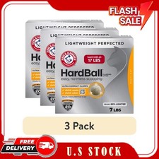 3-Pack ARM  HAMMER Hardball Cat Litter 7 lb Multi-Cat Clumping