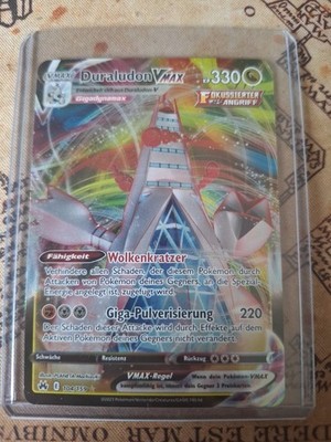 Pokemon Duraludon VMax 104/159 Zenit der Könige Ultra Rare Deutsch NM