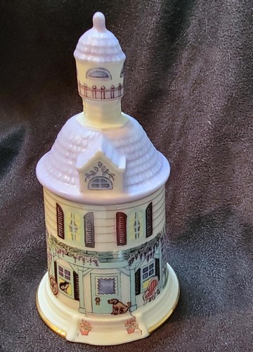 RARE LENOX VILLAGE BELL(s) Hall Farms Parrish School PO Cottage Depot Mill Store - Picture 2 of 18