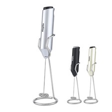 Image of Keplin Milk Frother - Handheld, Electric Milk Foam Maker with Stainless Steel