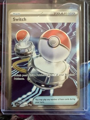 Switch 123/094   Full Art Trainer   Holo   Pokémon TCG   Phantasmal Flames