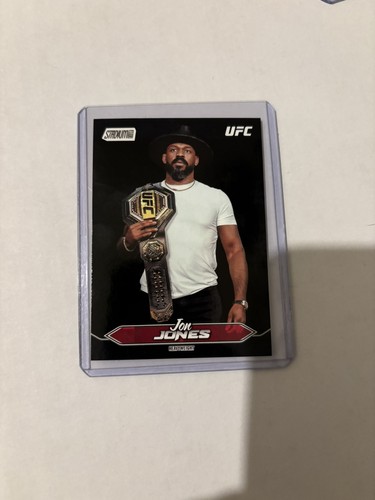Jon Jones [Black] #100 2025 Topps Stadium Club card