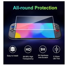 New STARRC GAMES 2 Pack 9H Tempered Glass Screen Protector Nintendo Switch 2