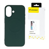 Wozinsky Liquid Silicone Case Magsafe FüR Samsung Galaxy S25+ GrüN
