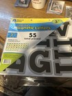 Teacher Created Resources 3" Magnetic Letters 55 Pc Bold Block Black And Silver — photo 2