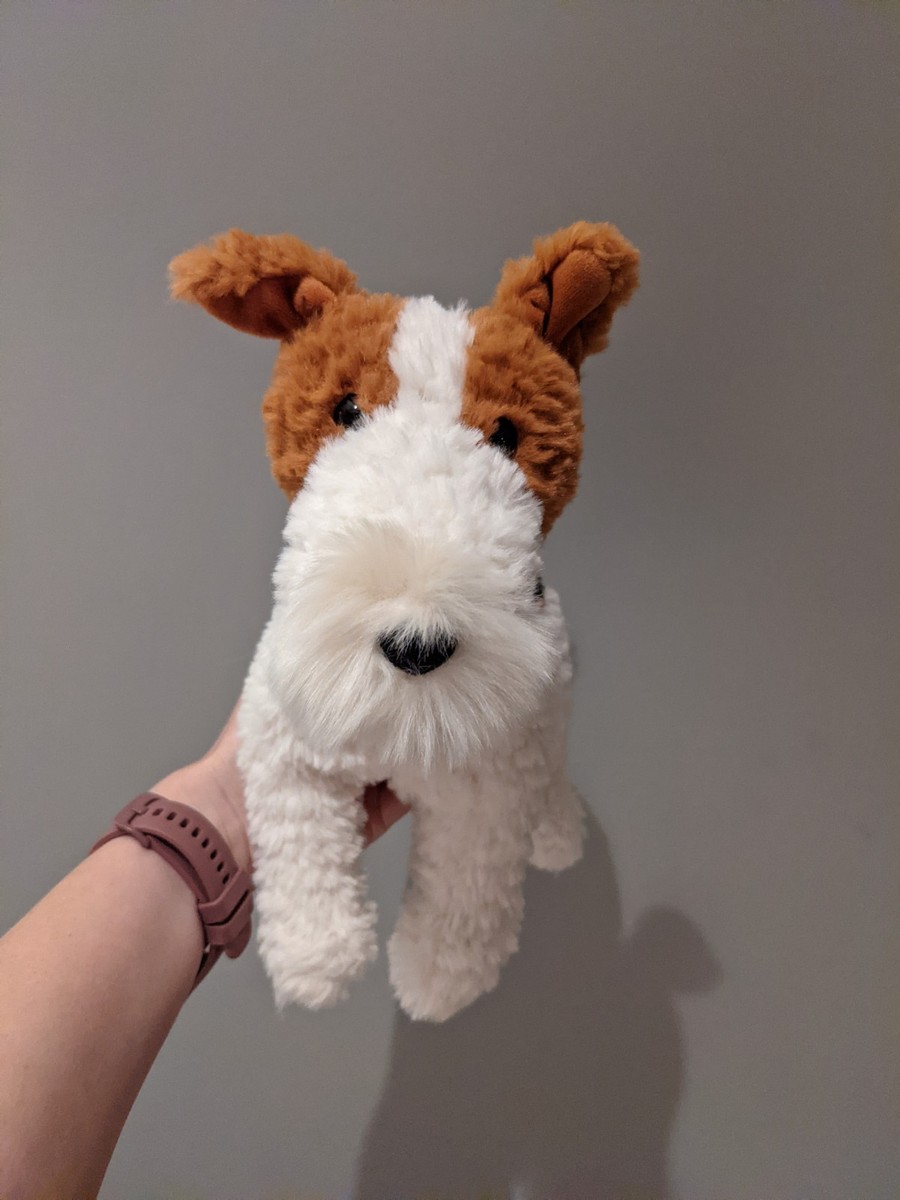 新品　 Hector Fox Terrier 犬　テリア　dog Jellycat Hector Fox Terrier Plush BNWT | eBay