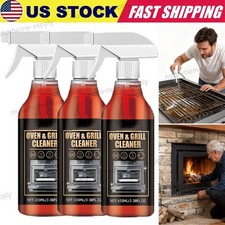 3x Kitchen Heavy Oil Cleaner Spray 100Ml for Ovens,Countertops,Stovetop Cleaning
