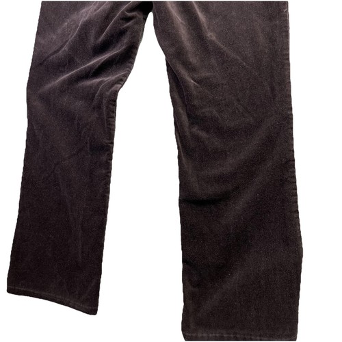 Vintage Wrangler Cordhose Herren 34x30 braun gerades Bein Made USA dünne Wale - Bild 8 von 15