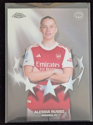 2025-26 Topps Chrome UEFA Women s Noble One Alessia Russo CASE HIT #N-1 Arsenal