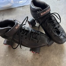 Riedell R3 Cayman Quad Indoor Roller Skates Men's Size 11 Model R3 Black