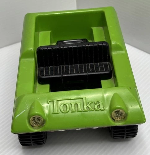Vintage Tonka Ruff Rider 6 wheel green steel Odyssey ATV toy vehicle