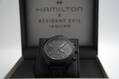 Hamilton x Resident Evil Requiem: Leon S. Kennedy Khaki Field Auto Chrono LE