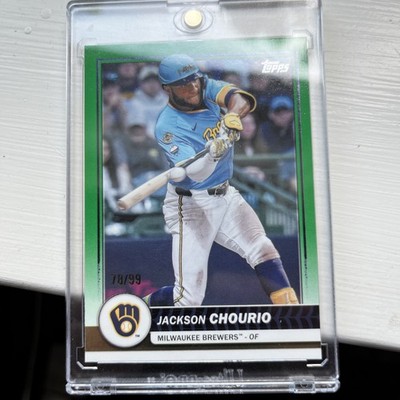 2026 Topps Series 1 Flagship JACKSON CHOURIO Brewers 78/99