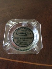 CHINA CITY RESTAURANT SALEM OREGON ASHTRAY MINT CONDITION