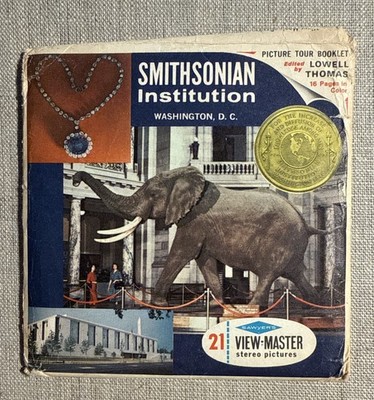 View-Master SMITHSONIAN INSTITUTION - A792 - 3 Reel Set + Booklet (V3)