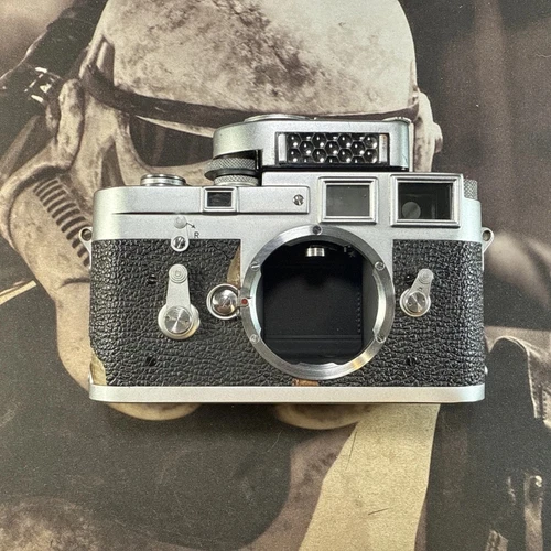 1957 Leica M3 Double Stroke 35mm Rangefinder Film Camera w/ Leica Meter MC