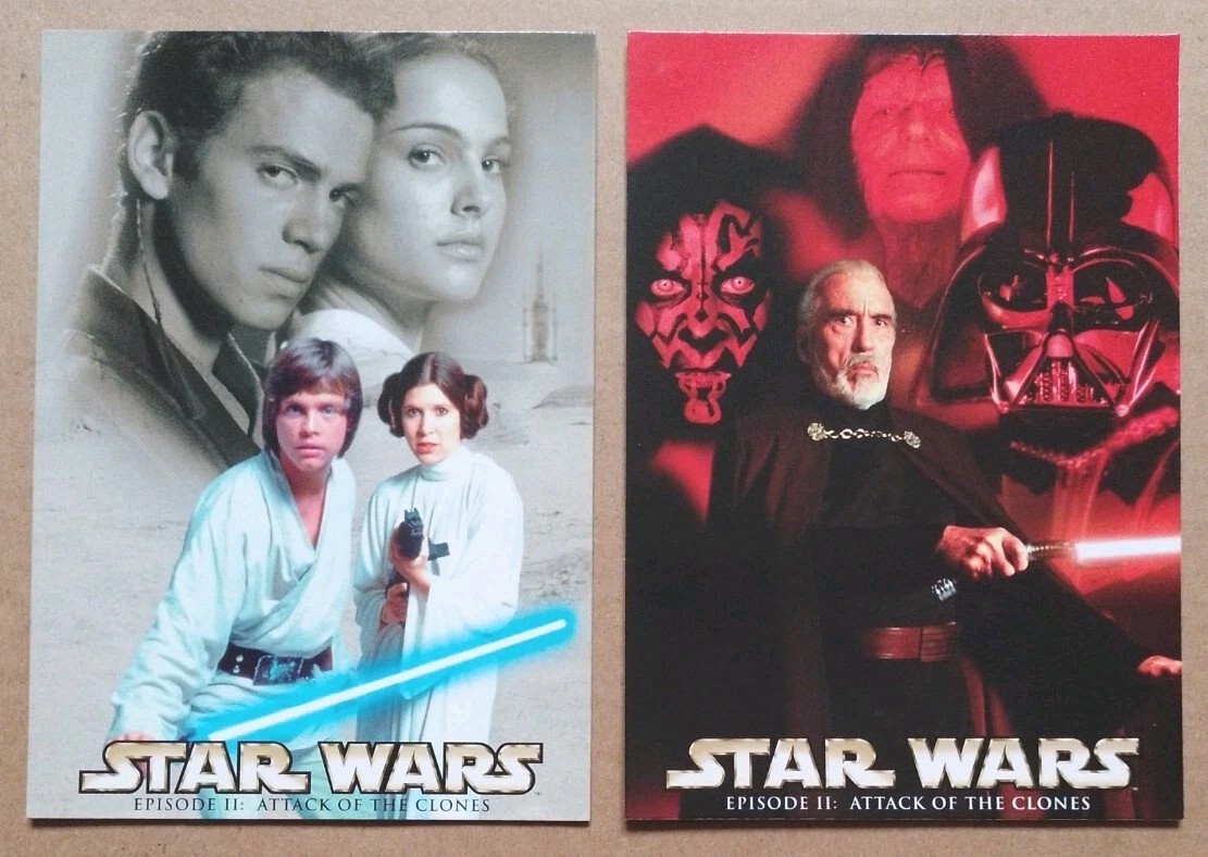コレクション Star Wars Episode II Postcard Set Star Wars Episode II Postcard Set 2 Postcards of Episode II