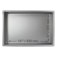 Cake Tin Baking Pan Tray Wedding Tier Mould Bake Oblong 229 x 330 x 50mm