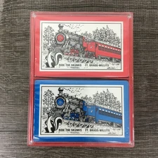 Ride The Skunks Fort Bragg-Willits Train Playing Cards 2 Decks Redi-Slip Sealed