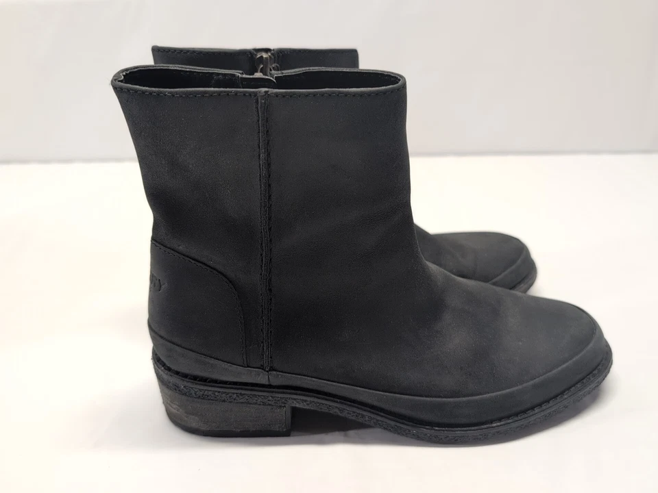 Botas para mujer Sperry Seaport Storm STS85469 talla 8 cremallera lateral negras Foto 3 de 4