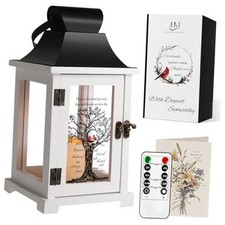 Memorial Lantern, Sympathy Bereavement Gifts for Loss of Loved One Mother