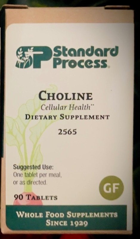 Standard Process, 6 CHOLINE, 90 Tabs. Daily Cellular Health. Best By: 11.27.27.