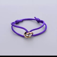 Trinity Edelstahl Armband – Dreifarbiger Kreisanhänger | Einstellbares Band