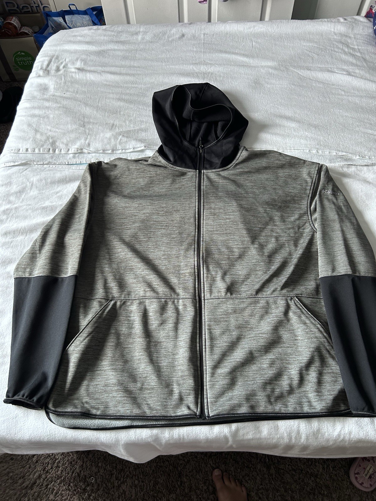 Columbia Women's XXL Zip-Up Jacket - Pre-Owned Like New