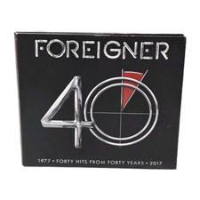 Foreigner 40 Hits From Forty Years CD Collection U.S. 2-Disc Set OOP