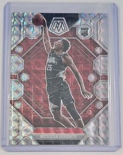 2022-23 Panini Mosaic Moussa Diabate #224 Mosaic Silver Prizm Rookie Card RC