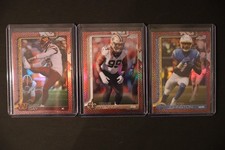 2025 Topps Chrome leather pigskin you pick
