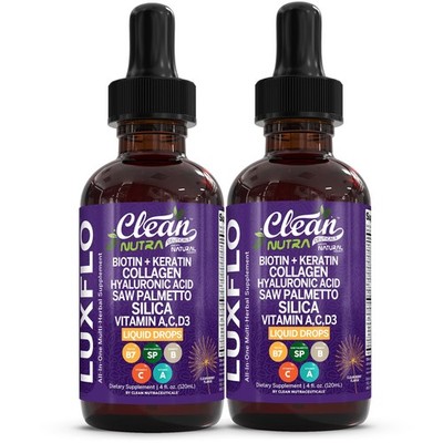 Biotin Liquid Drops Collagen Keratin 4 Fl Oz (Pack of 1), Amber/Purple 