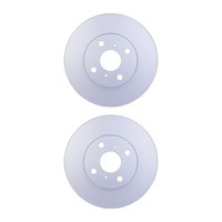2 Bremsscheiben InnenbelüFtet Ø 55 Mm 20 Mm Hella FüR U.A. Toyota Yaris
