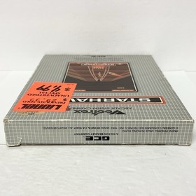 Vectrex Starhawk Video Game CIB Complete in Box Tested Overlay Manual Tray 1982