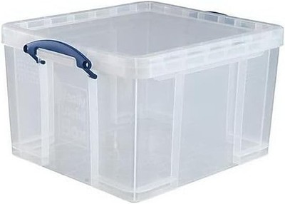 42 Liter Wirklich nützliche Kunststoff Aufbewahrungsbox 3er Set LIEFERUNG AM NÄCHSTEN TAG
