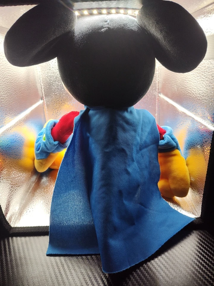 Lote de 2 bichos de pelúcia interativos Super Mickey Mouse - Imagem 3 de 4