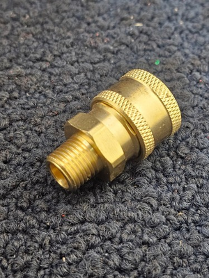 #ad 2 PIECES 1 2quot; MPT Male Brass Socket Quick Connect Coupler For Pressure Washer $19.42